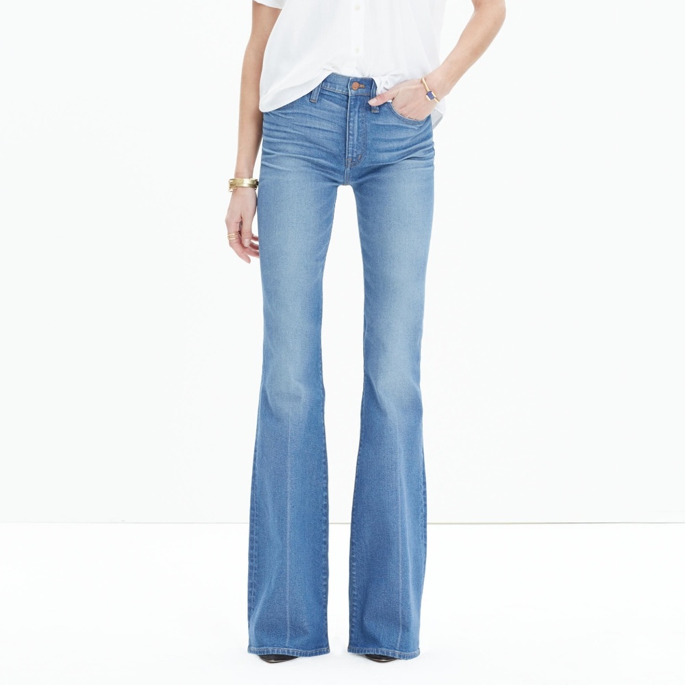 Madewell Flea Market Flare High rise jeans 29